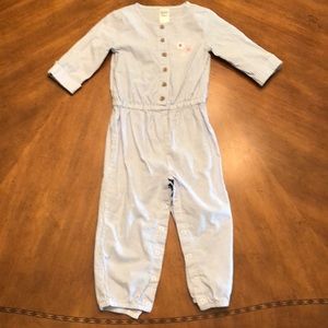 Carter's Blue and White Pinstripe jumper